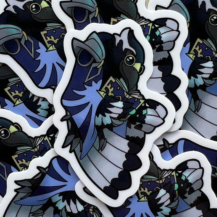 Sticker Samples of The Arcanist (Sunderfolk)